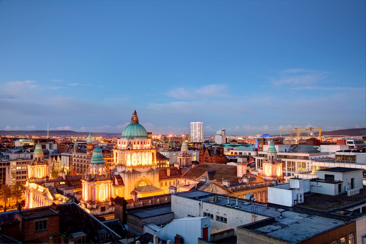 32227 Belfast Skyline© Christopher Heaney Photographic Courtesy Of Visit Belfast Copyright Christopher Heaney 2