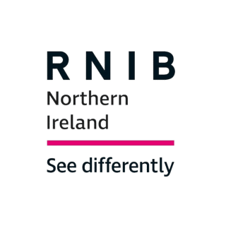 RNIB Northern Ireland logo with the tagline See differently