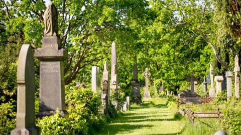 The Sculptural Art Of The Celtic Cross And Those Who Lie Beneath Walking Tour